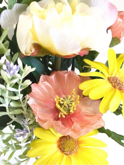 画像2: 造花・仏花-お仏壇向き中型サイズ１束