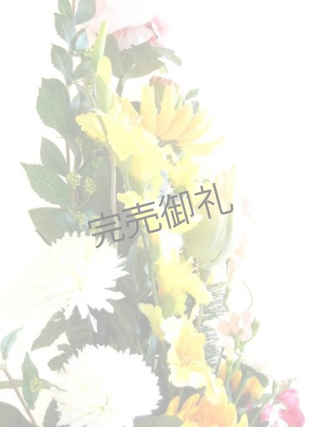 画像3: 寺院様ご本堂向き-大型造花仏花 ２束セット (3)