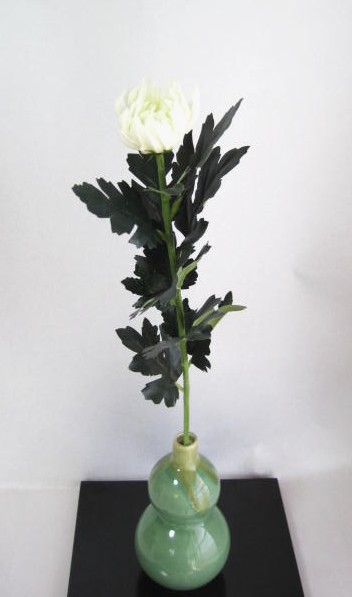 造花　菊（マム）　大輪　白